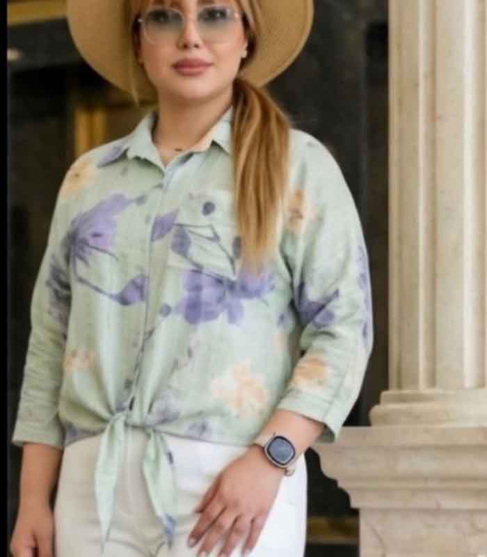 شومیز گره ای لوان